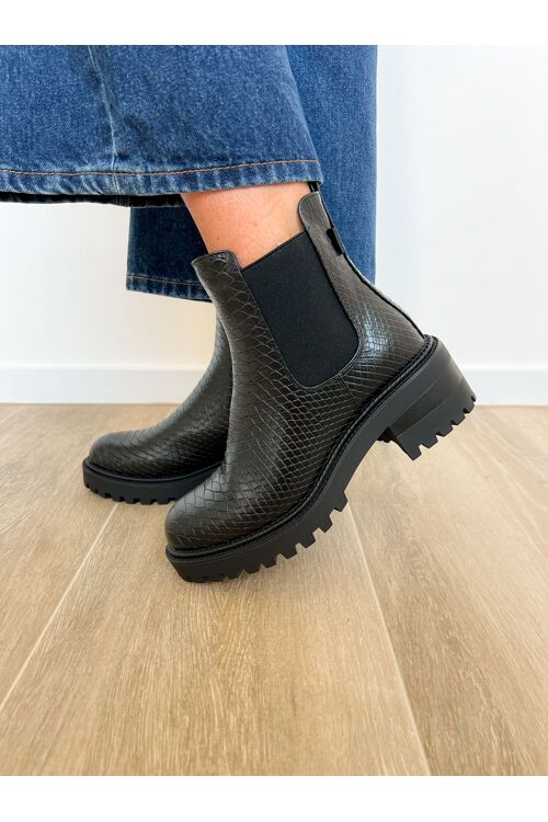 Posh snake boots