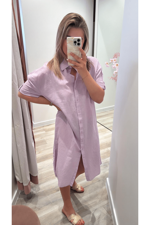 mila linen midi 