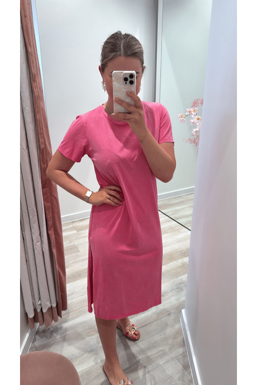Shirt split dress