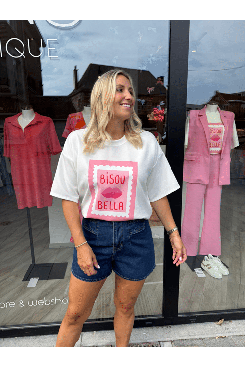 Tshirt Bisou bella