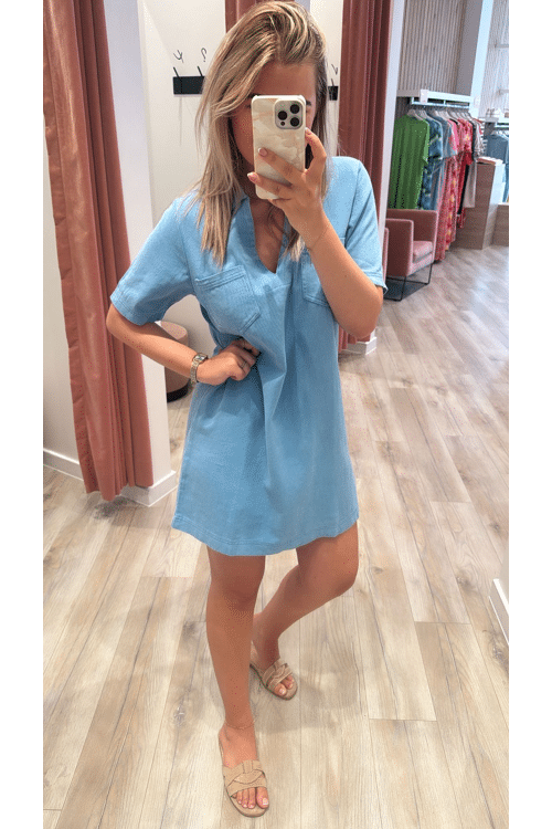 Jeans blue dress