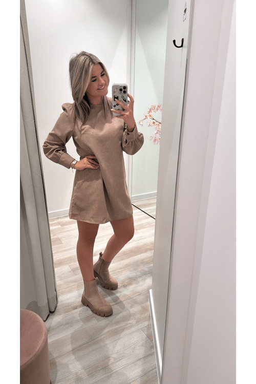 Velour Dress