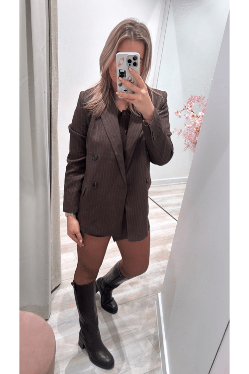 Blazer winter stripe