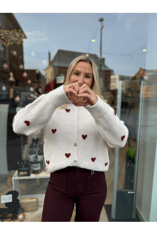 gilet hearts