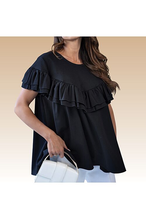 BLOUSE FLOUNCE