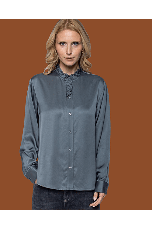 BLOUSE GUNMETAL