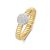 Or 18 Carats Bicolore