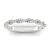 18 Carats Or Blanc
