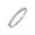 18 Carats Or Blanc