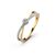 Or 18 Carats Bicolore