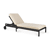 Teak black / Natural cushion
