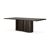 Varnished mahogany dark brown