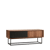 walnut/black