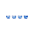 Blauw