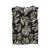abstract black beige print