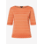 knitted stripes smooth melon