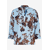 flower print with stripes