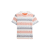 orange multi color stripe
