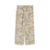 olive white big flower design