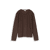 java dark brown melange
