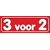 3voor2