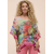 MULTICOLOR BLAUW GROEN ECRU