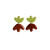 Pistache/Burgundy
