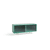 Dark mint glazen deur