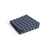 Anthracite / bordeaux pillar stripe