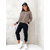 Zwart/Beige
