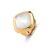 Goudkleur / Pearl facet 22mm