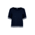 626 donker blauw/wit