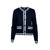 626 donker blauw/wit