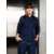 Donker blauw denim
