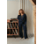 Donker blauw denim