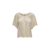 CLOUD DANCER W GOLD LUREX
