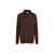NAVY BROWN MOULINE