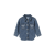 MEDIUM BLUE DENIM BOW EMB