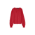 RIBBON RED W  GOLD BUTTON
