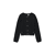 BLACK W  GOLD BUTTONS