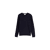 KNITTED NAVY MELANGE