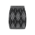 DARK GREY MELANGE ARGYLE