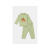BLAUW-GROENE STREEP