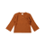 RIB WAFFLE LEATHER BROWN