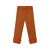 RIB WAFFLE LEATHER BROWN