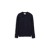 KNITTED NAVY MELANGE