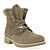 Taupe Nubuck Leder/Wol