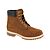 Cognac Nubuck Leder/Koffiebruin Glad Leder