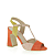 Oranje Suede Leder/Multicolor