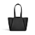 Zwart Glad Leder